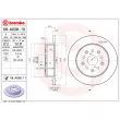 Jeu de 2 disques de frein arrière BREMBO 08.A038.11 - Visuel 2