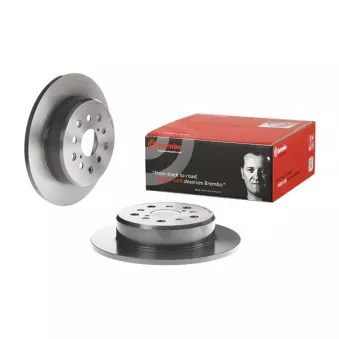 Jeu de 2 disques de frein arrière BREMBO 08.A038.11