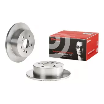 Jeu de 2 disques de frein arrière BREMBO 08.A108.10