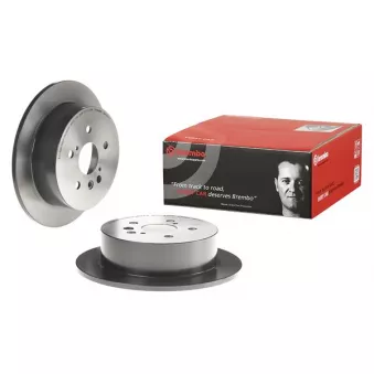 Jeu de 2 disques de frein arrière BREMBO 08.A111.11