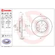 Jeu de 2 disques de frein arrière BREMBO 08.A112.11 - Visuel 2