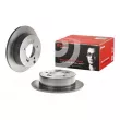 Jeu de 2 disques de frein arrière BREMBO 08.A114.21 - Visuel 1