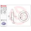 Jeu de 2 disques de frein arrière BREMBO 08.A114.30 - Visuel 2