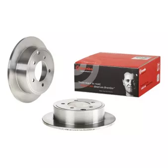 Jeu de 2 disques de frein arrière BREMBO 08.A114.30