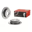 Jeu de 2 disques de frein arrière BREMBO 08.A114.31 - Visuel 1