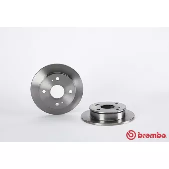 Jeu de 2 disques de frein arrière BREMBO 08.A139.10