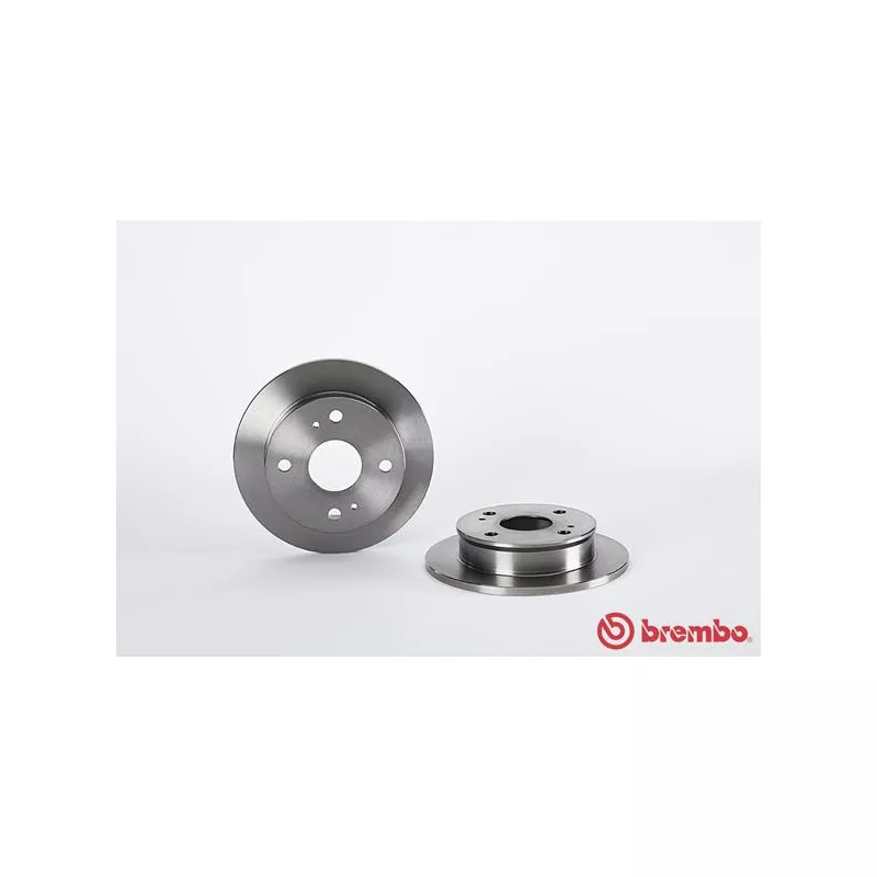 Jeu de 2 disques de frein arrière BREMBO 08.A139.10