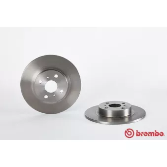 Jeu de 2 disques de frein arrière BREMBO 08.A140.10