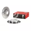 Jeu de 2 disques de frein arrière BREMBO 08.A147.10 - Visuel 1