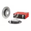 Jeu de 2 disques de frein arrière BREMBO 08.A147.11 - Visuel 1