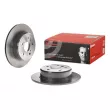 Jeu de 2 disques de frein arrière BREMBO 08.A150.11 - Visuel 1