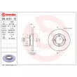 Jeu de 2 disques de frein avant BREMBO 08.A151.10 - Visuel 2