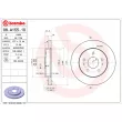 Jeu de 2 disques de frein avant BREMBO 08.A155.10 - Visuel 2
