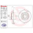 Jeu de 2 disques de frein arrière BREMBO 08.A202.10 - Visuel 2