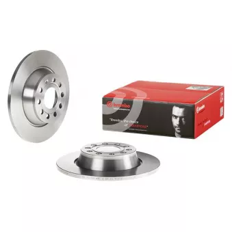 Jeu de 2 disques de frein arrière BREMBO 08.A202.10