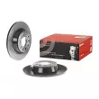 Jeu de 2 disques de frein arrière BREMBO 08.A202.11 - Visuel 1