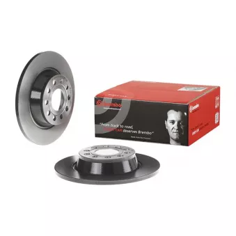 Jeu de 2 disques de frein arrière BREMBO 08.A202.11