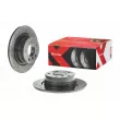 Jeu de 2 disques de frein arrière BREMBO 08.A205.1X - Visuel 1