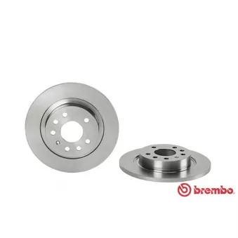 Jeu de 2 disques de frein arrière BREMBO 08.A224.10