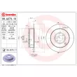 Jeu de 2 disques de frein arrière BREMBO 08.A273.10 - Visuel 2