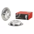 Jeu de 2 disques de frein arrière BREMBO 08.A273.10 - Visuel 1