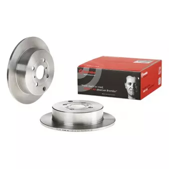 Jeu de 2 disques de frein arrière BREMBO 08.A273.10