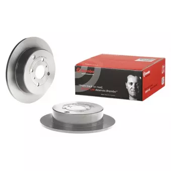 Jeu de 2 disques de frein arrière BREMBO 08.A273.11