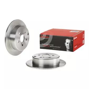 Jeu de 2 disques de frein arrière BREMBO 08.A273.20