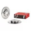 Jeu de 2 disques de frein arrière BREMBO 08.A298.10 - Visuel 1