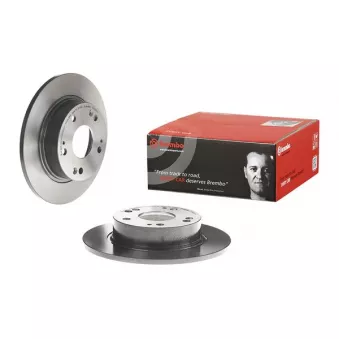 Jeu de 2 disques de frein arrière BREMBO 08.A327.11