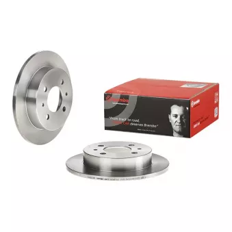 Jeu de 2 disques de frein arrière BREMBO 08.A328.10