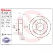Jeu de 2 disques de frein arrière BREMBO 08.A329.11 - Visuel 2