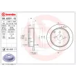 Jeu de 2 disques de frein arrière BREMBO 08.A331.11 - Visuel 2