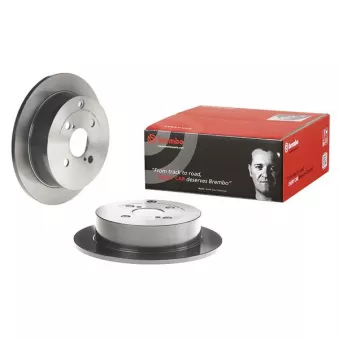 Jeu de 2 disques de frein arrière BREMBO 08.A331.11