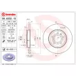 Jeu de 2 disques de frein arrière BREMBO 08.A332.11 - Visuel 2