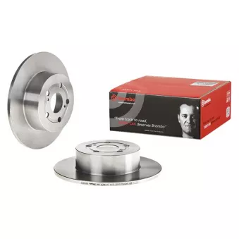 Jeu de 2 disques de frein arrière BREMBO 08.A336.10