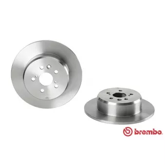 Jeu de 2 disques de frein arrière BREMBO 08.A338.10
