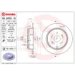 Jeu de 2 disques de frein arrière BREMBO 08.A355.11 - Visuel 2