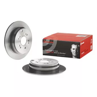 Jeu de 2 disques de frein arrière BREMBO 08.A355.11