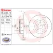 Jeu de 2 disques de frein arrière BREMBO 08.A403.11 - Visuel 2