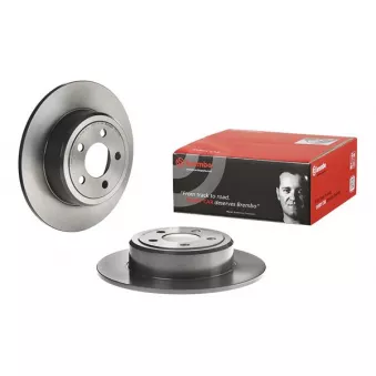 Jeu de 2 disques de frein arrière BREMBO