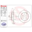 Jeu de 2 disques de frein arrière BREMBO 08.A429.10 - Visuel 2
