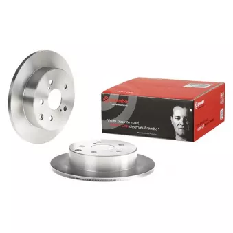 Jeu de 2 disques de frein arrière BREMBO 08.A429.10