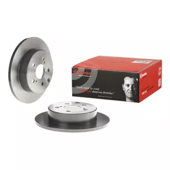 Jeu de 2 disques de frein arrière BREMBO 08.A429.11