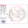 Jeu de 2 disques de frein arrière BREMBO 08.A446.10 - Visuel 2