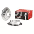 Jeu de 2 disques de frein arrière BREMBO 08.A446.10 - Visuel 1