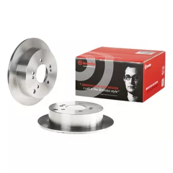 Jeu de 2 disques de frein arrière BREMBO 08.A446.10