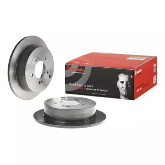 Jeu de 2 disques de frein arrière BREMBO 08.A446.11