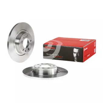 Jeu de 2 disques de frein arrière BREMBO 08.A456.10