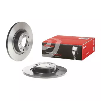 Jeu de 2 disques de frein arrière BREMBO 08.A456.11